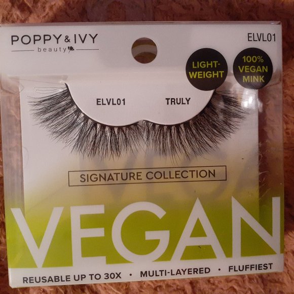 New Listing!! Brand New Poppy & Ivy Vegan False Eyelashes - Picture 1 of 1